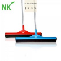 화장실 물기제거 바닥 밀대 스펀지 고무날 봉 50CM, 초록, 150cm