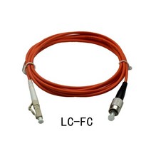 다중 모드 단일 코어 광섬유 점퍼 UPC LC SC FC ST OM3 케이블 1m 2m 3M 5m 10m 20m 50m 이중 코드, 03 LC-FC_01 1m