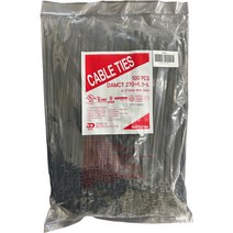 동아 케이블타이 국산 동아베스텍 전선정리 타이 270mm, 흑색, 1개