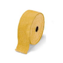 5M Car Motor Heat Shield Wrap Glass Fiber Shields Manifold Header Motorcycle Exhaust Heat Tape Wrap, 하나, Yellow