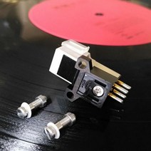 스마트 Audio-Technica MM 무빙 마그넷 카트리지 LP 포노 턴테이블 축음기 스타일러스 1 개입, 한개옵션0