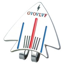 골프볼마커 이니셜볼마커 골프공마킹 수평볼마커GVOVLVF 골프 공 비행기 마커 마그네틱 모자 클립 재미있, 01 1pc with cap clip
