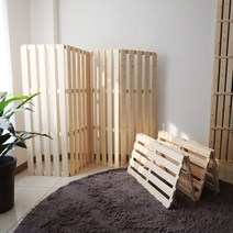 [저스틴퍼니처] 지그재그 접이식 원목 매트리스 깔판(S), 색상:S-내추럴