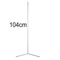 거실 스탠드조명 장스탠드 조명 플로어스탠드 led floor lamp 침실 스탠드 rgb floor lampshade living rom decor 실내 스탠딩 램프 홈 장식, 흰색 104cm, 영국 플러그