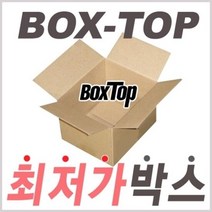 [박스탑]박스묶음판매212호210x100x35mm-400장A형b골/택배박스, 단품
