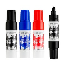 라인플러스 에듀마카 화이트 보드마카 둥근촉, 블랙_$RDX