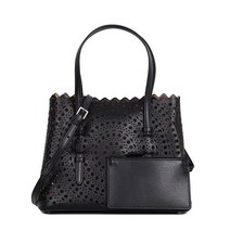 ALAIA 알라이아 23SS 블랙 비엔 럭스 미나 25 토트백 AA1S06725C0I61 999 - 기타