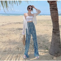 휴양지원피스 삼아 여행복 세트 여성 여름 사진 윈난 의류 슈퍼 요정 태국 비치 태교여행