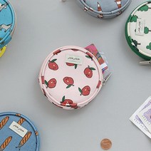 잼잼 원형 파우치//코인케이스/카드보관/작은소품수납