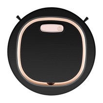 ST SHOP 3 in 1 로봇 진공 청소기 강력한 흡입 슬림 조용 애완 동물 머리카락에 적합 단단한 바닥 및 낮은 더미 카펫, 25cm, ABS, 검정