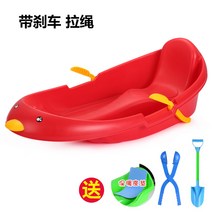 눈썰매 썰매 스키 아이스링크 눈썰매장 어린이눈썰매 스케이트장 스키 스노우 겨울, L 붉은두꺼워진 펭귄(72CM) 선물가방