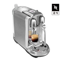 [공식판매처]네스프레소 크리아티스타 플러스 J520 에스프레소 캡슐커피머신 실버