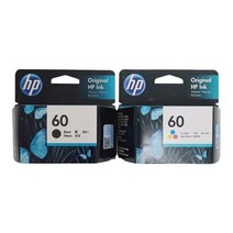 HP정품잉크 No.60 CC640WA CC643WA D411a D410a, 1개, 검정(CC640WA)