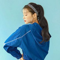 가발매니아 다이아 42cm 2초포니 핀 포니테일 (제디원사) 집게가발 묶음머리, 내츄럴블랙