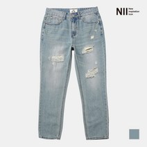 [NII] 남성 디스트로이드 테이퍼드 데님_NNXMLWM2451