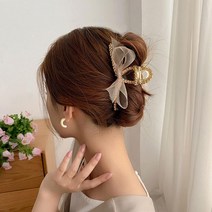 여름 데일리룩 쉬폰 리본 집게핀 졸업사진 여행 헤어밴드코디 스타일링 데이트 연인 체육대회 여친선물