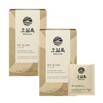 오설록 제주 얼그레이 티백 20EA(40g) 2개 티세트 프리미엄 당뇨에좋은차 붓기차