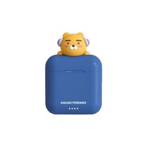 카카오프렌즈 힙합 라이언 무선 이어폰 블루투스 5.3