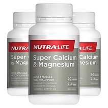 Nutralife 뉴질랜드 뉴트라라이프 칼슘 마그네슘 90정 3팩