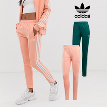 아디다스 오리지널 삼선 스트라이프 시가렛 조거팬츠 여성 슬림핏 DV2593