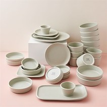 디와이룸 오브 허브그린 6인 식기 홈세트 30P 신혼식기 선물 (9647072), 오브허브그린6인식기홈세트