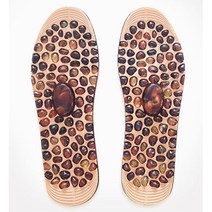 걷기만해도 지압되는 조약돌 발지압깔창 신발깔창