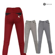 페라어스 여성 깨고방 잔체크 골프 바지 APYE8857WR8