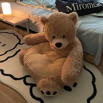 곰돌이 소파 게으른 소파 마약소파 뛰어난쿠션감 1인용쇼파 에어쇼파 20대여성 가성비좋은 푹신한의자 1인용쇼파의자 푹신한의자 작은 소파 작은 빨간 책 같은 캐릭터 홈 ins 스타일 시트 귀여운 동물, 14. 미키