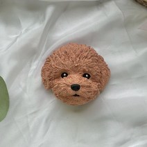 푸들/말티푸/말티즈 차량용 석고방향제 디퓨저, 화이트, 넘버5