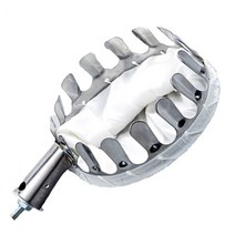 높은 과일 열매 따는 접이식 장대 감따개 열매따개, 4미터 + 열매따기 헤드