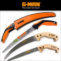 스웨덴 G-MAN 가지치기용 전지톱 전정톱 직선톱날 곡선톱날, (S1) 직선 전지톱 343H8PS(8인치)