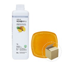프룻스타 냉장 파인애플 베이스 1kg 1박스(12개), 12개