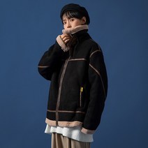 남여공용 패피 커플 무스탕 자켓
