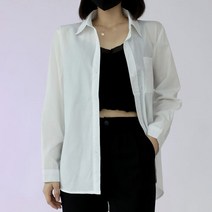 도앙뜨 여성용 봄 가을 위어 기본 데일리 셔츠 긴팔 여자 블라우스