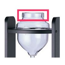 아트박스/메가커피 칼리타 워터드립 5인 10인 상단 유리 뚜껑 Tank Cap, 본품, 옵션선택:본품