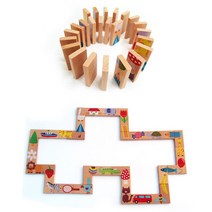 유아보드게임 도미노 원목 블럭