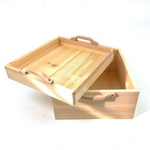 원목 공간박스 사과 박스 나무 상자 10t8, 25.직사각상자-투시형3단22x14x16cm