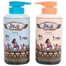 [각질케어] 무궁화 샤워때비누 사해소금+화산송이 500ml, 1세트