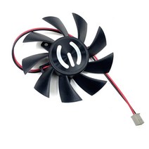 컴퓨터 부품 75MM 2 핀 냉각 팬 T128015SH GTX650 GPU EVGA GTX650Ti 그래픽 카드 쿨러 팬용, [01] T128015SH