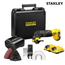 스탠리 20V 충전 멀티커터 SCT500D2K 만능커터 배터리2개