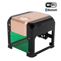 소형레이저각인기 레이저 공구 절단기 조각기 diy로고 부품 각인기3000mw 미니 CNC 기계 데스크탑 레이저, 04 gold bluetooth_01 EU Plug