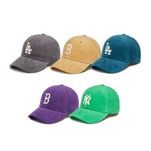 MLB 코듀로이 언스트럭쳐 볼캡 (5COLOR) YE
