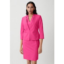 콤마 블레이저 핑크 간절기 여성가을자켓 편집샵