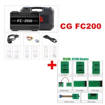 자동차키프로그램 오토키프로그램 2022 CG FC200 ECU 프로그래머 FC-200 모든 라이센스가 활성화 된 정식 버전 AT200 지원 다중 모델의 업데이트, 02 FC200 Green Adapter