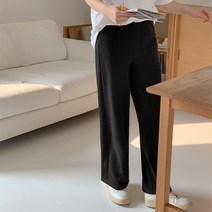 [제작] 스판뿜뿜 밴딩 와이드 팬츠 64309 빅사이즈 여성의류