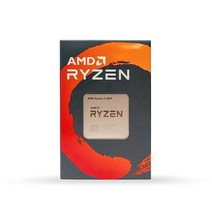 AMD Ryzen 5 3600 3.6GHz 6 코어 AM4 데스크탑 프로세서 박스 포장, 1개