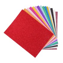 글리터원단 접착 15색 A4, 흰색