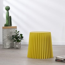 수틀 의자 북유럽 스툴 모던 커피 거실용 침실용 인테리어 의자, 강황 2