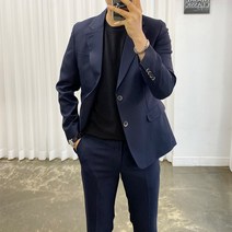 아도르클래식 아서 4컬러 반밴딩 남자 봄 여름 가을 프리미엄 정장 수트 세트