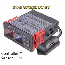 듀얼 디지털 온도 조절기 온도 습도 제어 stc-3028 온도계 습도계 컨트롤러 ac 110v 220v dc 12v 24v 10a